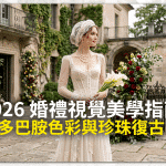 多巴胺色彩與珍珠復古：2026 婚禮視覺美學指南