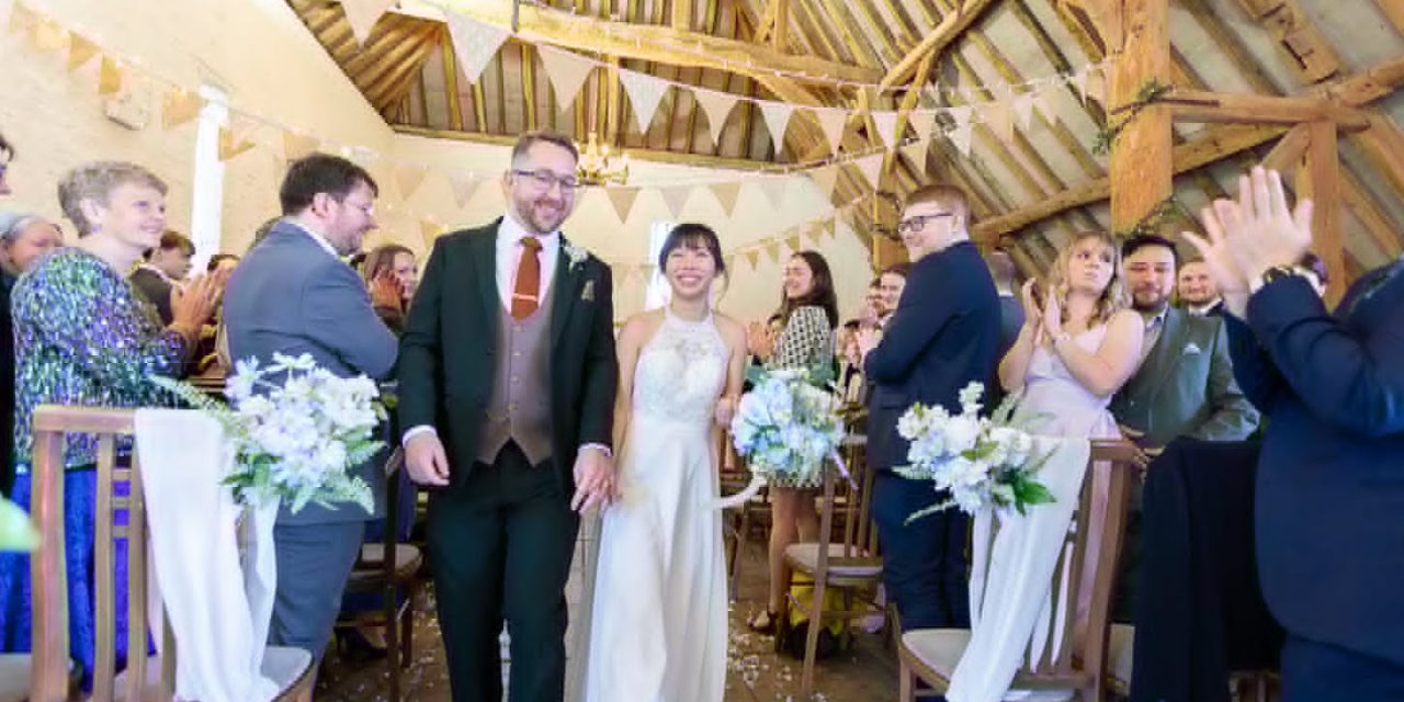 烏夫頓莊園（Ufton Court）春日婚禮 香港新娘 × 英國新郎｜婚禮攝影・婚禮錄影・新娘化妝及髮型服務